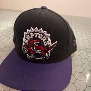 Toronto Raptors New Era Black and Purple Cap